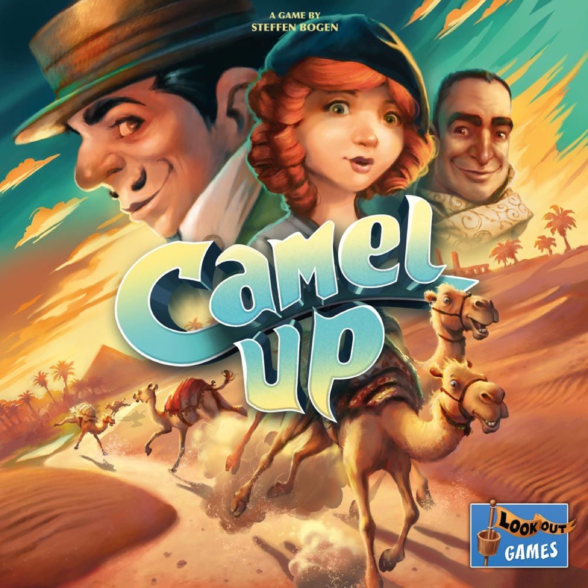 Camel Up (Second Edition) board game box cover