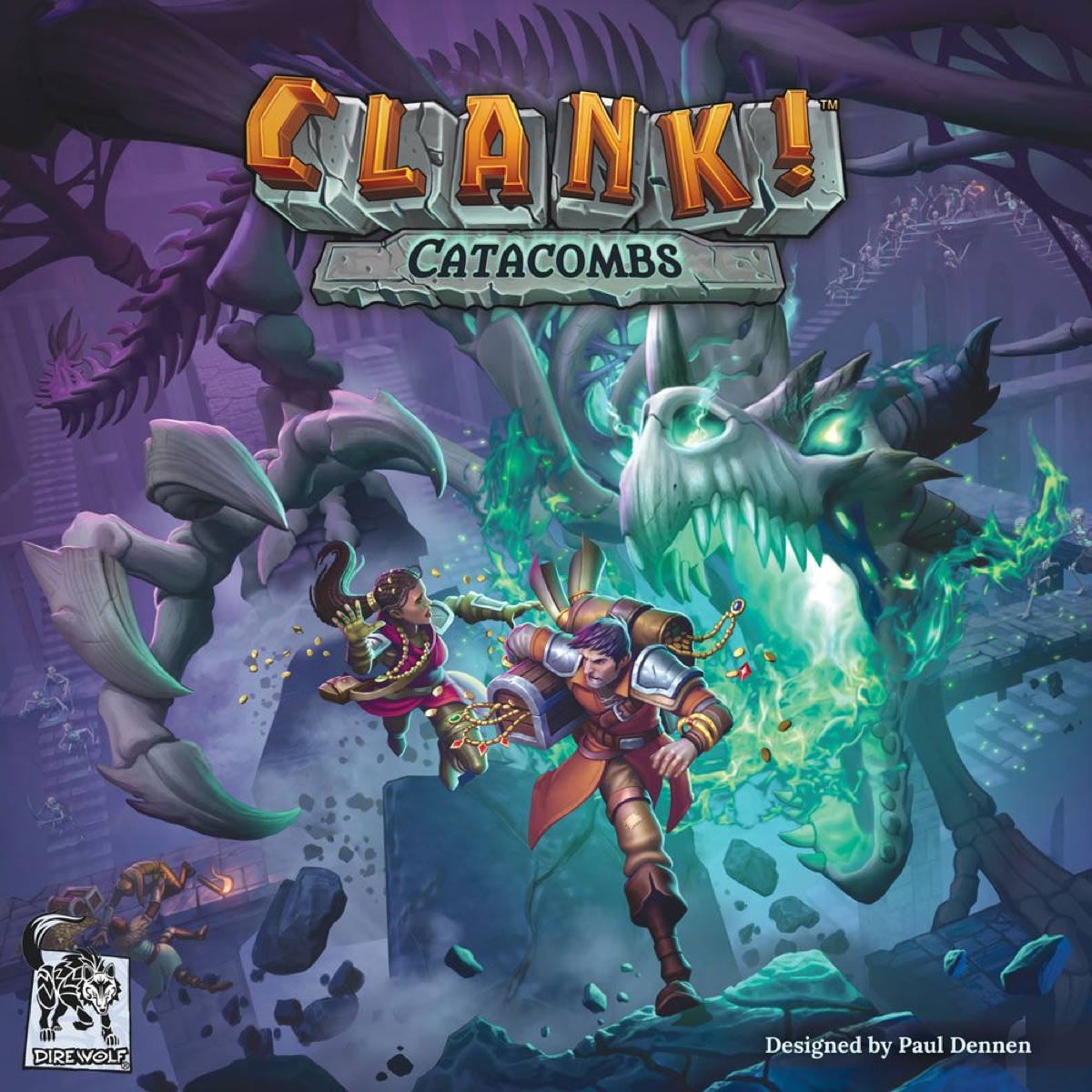 Clank!: Catacombs board game box cover