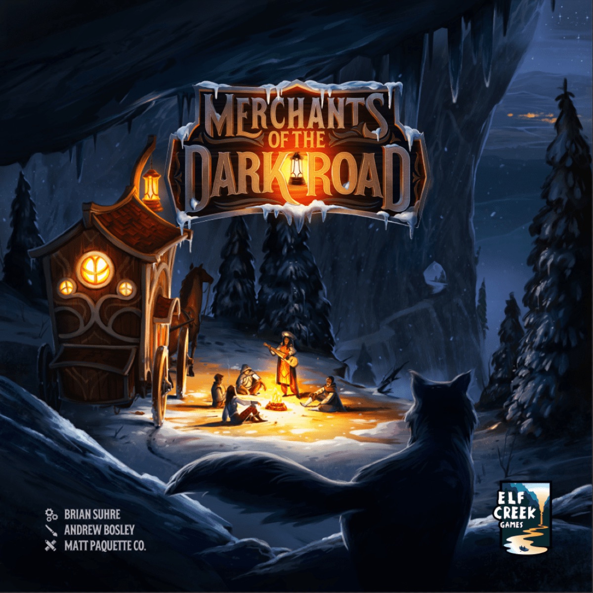Merchants of the Dark Road board game box cover