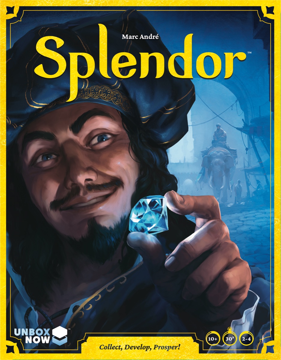 Splendor board game box cover